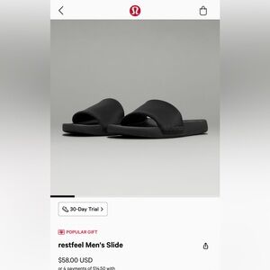 Lululemon Rest Feel Slides - Size 12